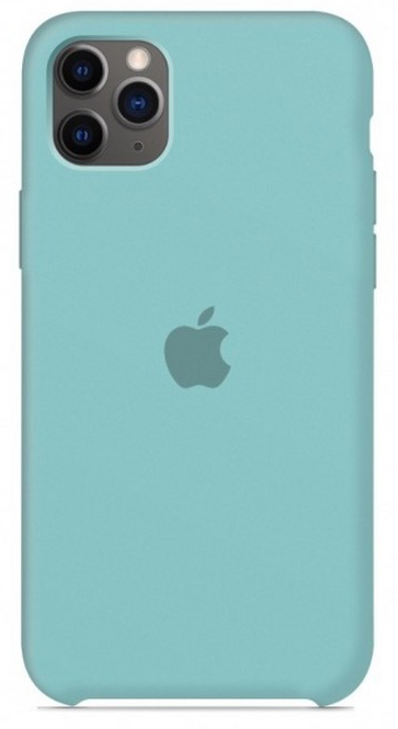 Чехол Silicone Case для iPhone 11 Pro бирюзовый